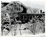 Art Barn in the Snow, ca. 1940s - 50s by BORIS & MILTON