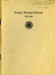 Lesley Normal School (1919-1920) by Lesley Normal School