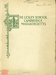 The Lesley School (1930-1931) by Lesley School