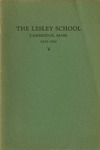 The Lesley School (1933-1934)