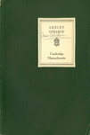 The Lesley College (1956-1957)