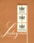 The Lesley College (1965-1966) by Lesley College
