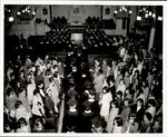 Graduates Enter the Chapel, Commencement ca. 1950s - 60s