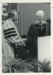 Commencement with President Don Orton, 1980 by Lesley College