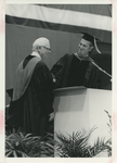 Commencement with President Don Orton, 1980 by Lesley College
