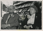 Mr. and Mrs. Ludke at the Ludke Library Dedication, 1992 by Lesley College