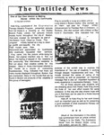 The Untitled News: Lesley College Expressive Therapy Program News, V.2, Spring 1997 by Lesley College