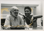 Paulo Freire and Bell Hooks at Lesley College Literacy Institute, 1991 by Lesley College
