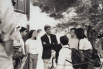 Senator John Kerry speaking with Lesley Students, 1996 by Lesley College