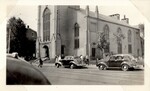Graduation at the Unitarian First Parish Church, 1940s