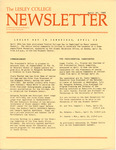 The Lesley College Newsletter (April 25, 1985) by Lesley College