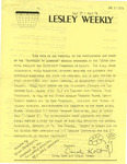 Lesley Weekly (July 23, 1974) by Lesley College