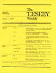 The Lesley Weekly (March 1, 1979) by Lesley College