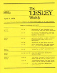 The Lesley Weekly (April 5, 1979) by Lesley College