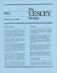 The Lesley Weekly (February 14, 1980) by Lesley College