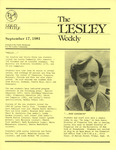 The Lesley Weekly (September 17, 1981) by Lesley College