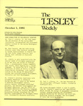 The Lesley Weekly (October 1, 1981) by Lesley College