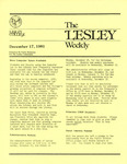 The Lesley Weekly (December 17, 1981) by Lesley College