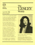 The Lesley Weekly (April 29, 1982) by Lesley College