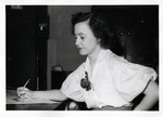 Charlottle McLeod Working At Her Desk