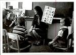 A Teacher and her Letter Chart, Student Teaching, ca. early 1960s
