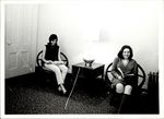 Reading on Circular Chairs, Student Candids, ca. early 1960s