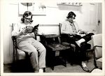 Two Students Reading Magazines, Student Candids ca. 1960s